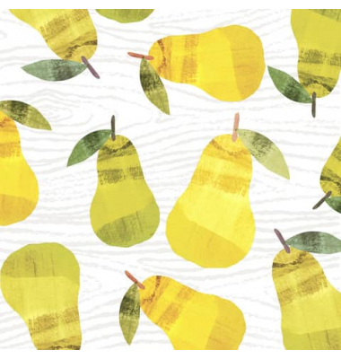 Motivserviette 33x33cm Herbst