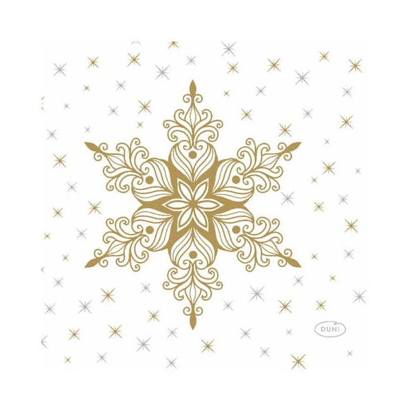 7321012071349 - WeihnZelltuchserviette 24x24cm weiß 7321012071349 Duni 7321012071349 - WeihnZelltuchserviette 24x24cm weiß 7321012071349 Duni