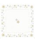 Weihn.Tischdecke Dunicel Snowstars white