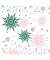 Servietten 207425, mehrfarbig / Noel Stars, 3-lagig, 40x40cm