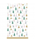 Weihn.Tischdecke Dunicel Noel Trees