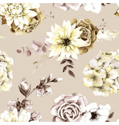 Motivserviette 25x25cm Herbst