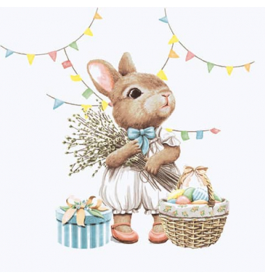 Osterserviette 25x25cm