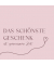 Motivservietten 209232, altrosa / Spruch, Das sch&ouml;nste Geschenk..., 3-lagig, 33x33cm