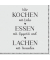 Motivserviette 33x33cm Spruch