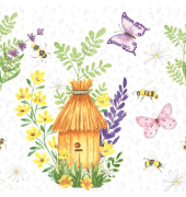 Motivserviette 33x33cm