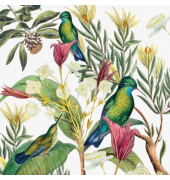 Motivserviette 25x25cm tropic