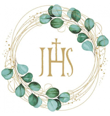 Motivserviette 33x33cm Kommunion