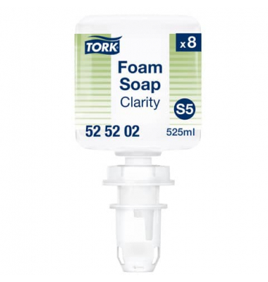 Schaumseife 525202 Clarity, neutral, 525 ml, Nachf&uuml;llflasche