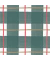 Weihn.Zelltuchserviette 25x25cm Karo