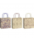 Geschenktasche 2543 5256 99 Solea, allgemein, mit gedrehter Papierkordel, 3 Motive sortiert, 200mm x 200mm