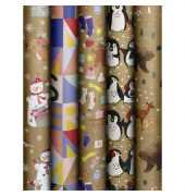 Geschenkpapier 2526 1613 99, Kind Cookie, 70cm x 5m, bunt