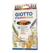 Farbstiftetui 12ST Stilnovo Maxi