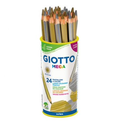 Farbstift goldsilber Mega Hex
