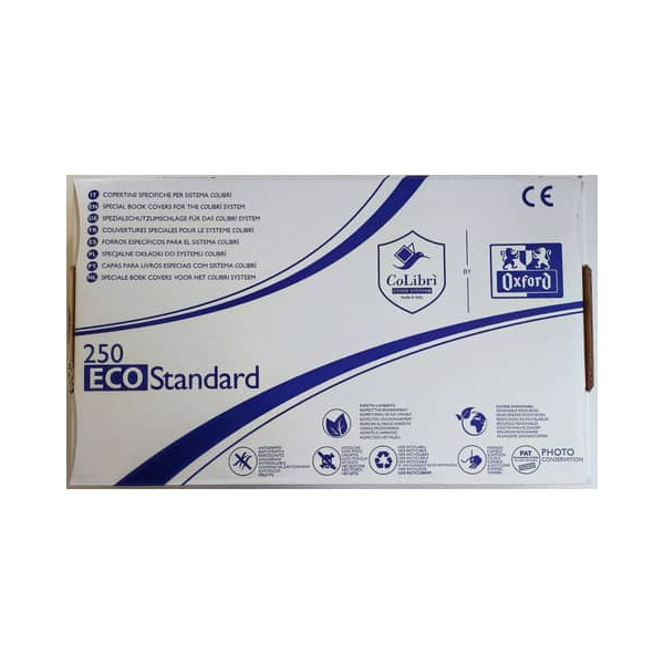 250 Stück Oxford Buchschoner Eco Cover Standard 400186662 farblos 50,3x29,7cm (BxH) 8032919998412 Oxford