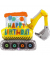 Folienballon Bagger Happy Birthday