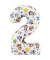 Folienballon Paw Patrol Zahl 2