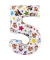 Folienballon Paw Patrol Zahl 5