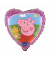 Folienballon Peppa Pig und Teddy