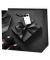 Geschenktasche 22429 TQ Herren, für Herren, Kordel mit Anhänger, Schuhe,Schlips,Päckchen, 145mm x 150mm