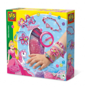 Bastelset Glitzerarmbänder
