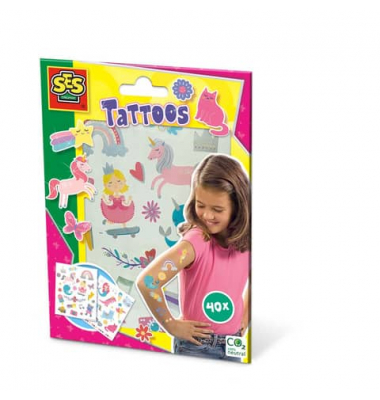 Tattoos für Kinder 40ST Märchen
