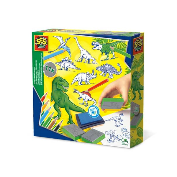 8710341149192 - Stempelset Dinosaurier 8710341149192 SES Creative