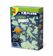 Leuchtsticker Dinos