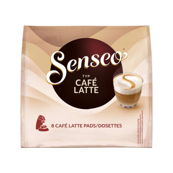 8711000419168 - Kaffeepads Cafe Latte 8ST 8711000419168 Senseo 8711000419168 - Kaffeepads Cafe Latte 8ST 8711000419168 Senseo