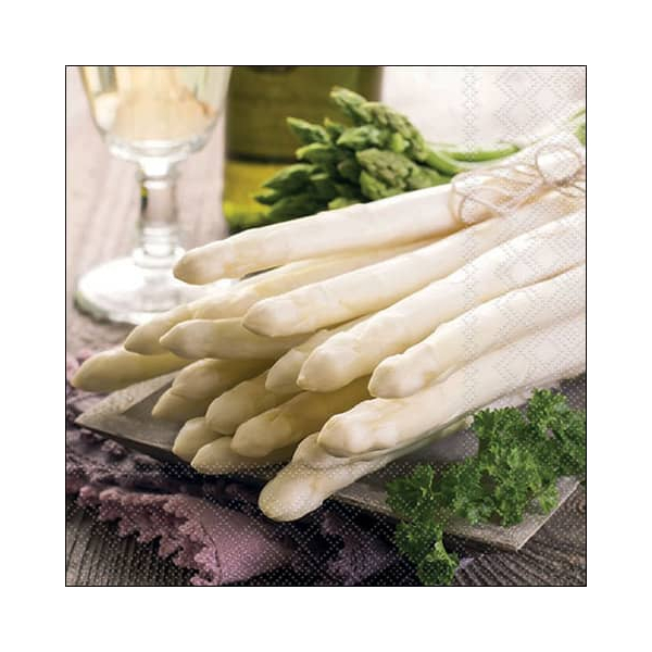8712159128437 - Motivserviette 33x33cm Spargel 8712159128437 20 Stück 8712159128437 - Motivserviette 33x33cm Spargel 8712159128437 20 Stück