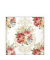 Motivserviette 25x25cm Sara cream