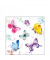 Motivserviette 25x25cm Schmetterlinge