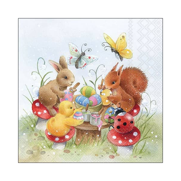 8712159184150 - Frühjahrsserviette 33x33cm Painting clas 8712159184150 Ambiente 8712159184150 - Frühjahrsserviette 33x33cm Painting clas 8712159184150 Ambiente