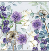 Motivserviette 33x33cm Lunaria