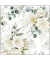 Motivserviette 33x33cm Eukalypthus+Rosen