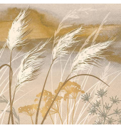 Motivserviette 33x33cm Waving grass