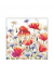 Motivserviette 25x25cm Mohn+Kornblumen
