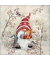 Servietten Weihnachten 33318905, mehrfarbig / Wichtel, 3-lagig, 33x33cm