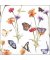 Motivserviette 33x33cm Butterfly garden