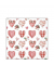 Servietten 12519745 / Lovely Hearts, 3-lagig, 25x25cm