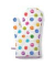 Ofenhandschuh dots, weiß/bunt, Größe Einheitsgröße 18x30cm