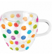Teeglas 0,2l dots