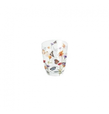 Wasserglas 0,25l Butterfly garden