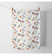 Geschirrtuch 50x70cm Butterfly garden
