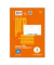 Notizblock 040741007, kariert / Lineatur 7, A5, 90g, orange, 40 Blatt