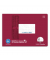 Notenheft 040791016 PREMIO, Lineatur Lin.N / Notensystem, A5 quer, 90g, rot, 8 Blatt / 16 Seiten
