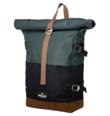 Schulrucksack Roll up two algeblack