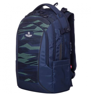 Schulrucksack Wizzard layers green