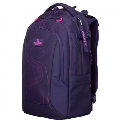 Schulranzen 42525-474 Campus Neo, frequency purple, mit Rei&szlig;verschluss