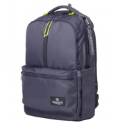 Schulranzen 42625-375 Wizzard Rey, steel grey, mit Rei&szlig;verschluss